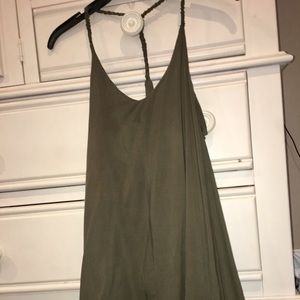 Army green/olive green dress